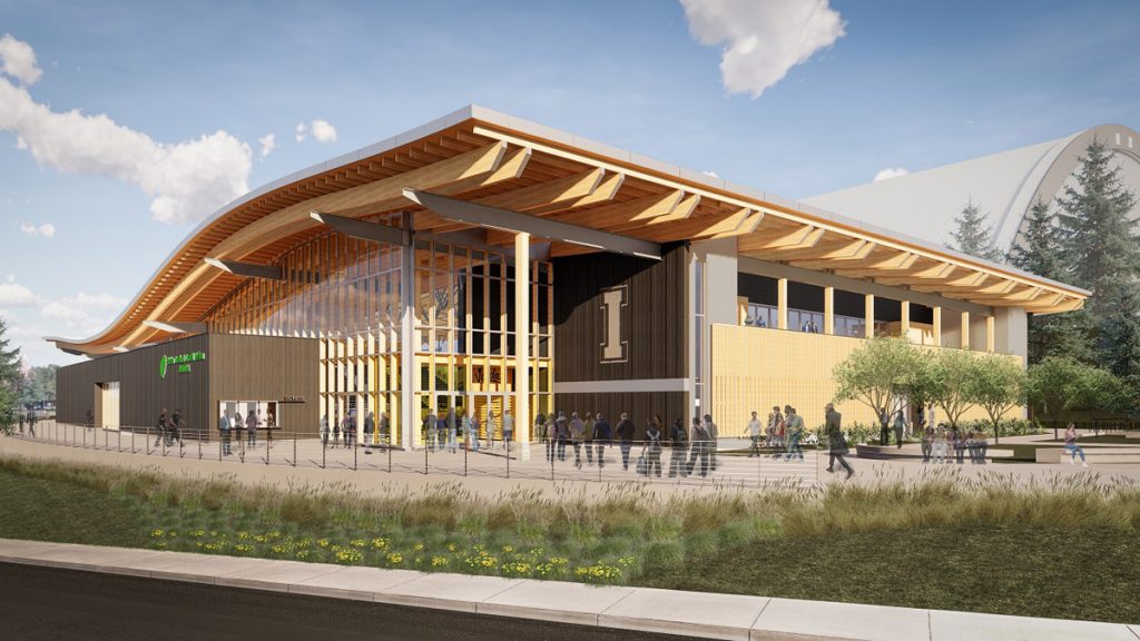 Idaho Central Credit Union Arena To Use Engineered Wood